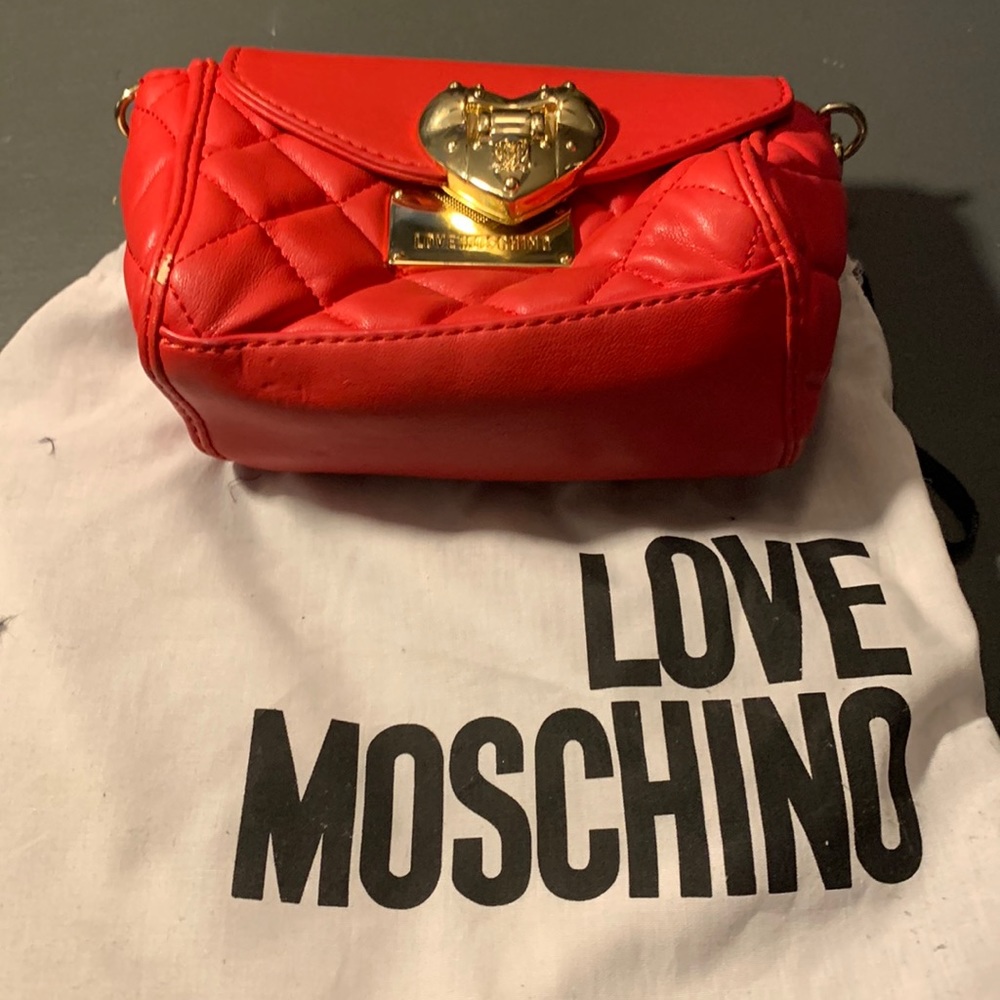 Love Moschino Red Crossbody